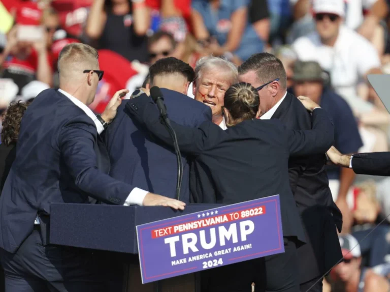 Donald Trump em Butler Foto: EFE/EPA/DAVID MAXWELL