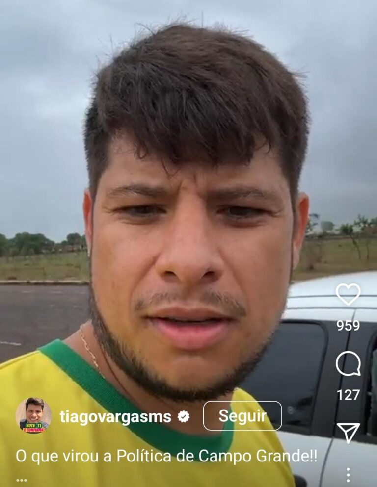 Tiago Vargas | Print redes sociais