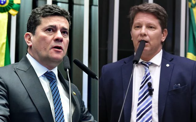 Sergio Moro e Mario Frias Fotos: Waldemir Barreto/Agência Senado| Bruno Spada/Câmara dos Deputados