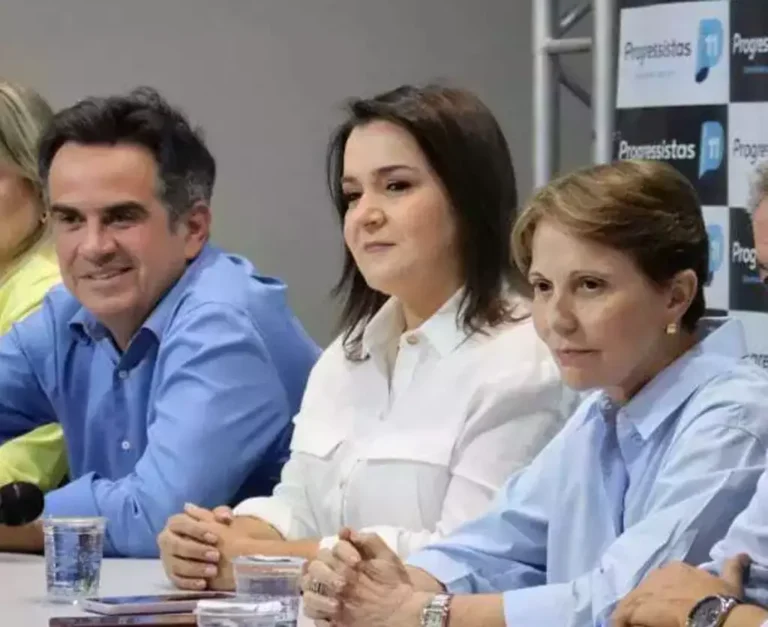 Senador Ciro Nogueira, prefeita Adriane Lopes e senadora Tereza Cristina - Foto: Osmar Veiga