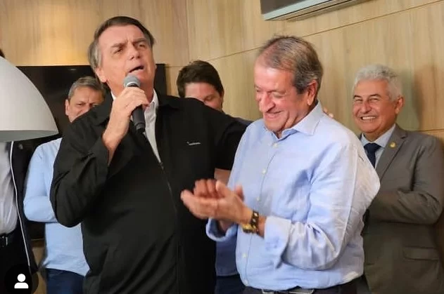 Jair Bolsonaro e Valdemar Costa Neto - Foto: Redes Sociais