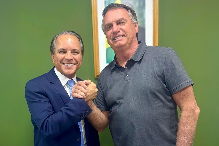 Coronel David e Jair Bolsonaro - Foto: Redes Sociais