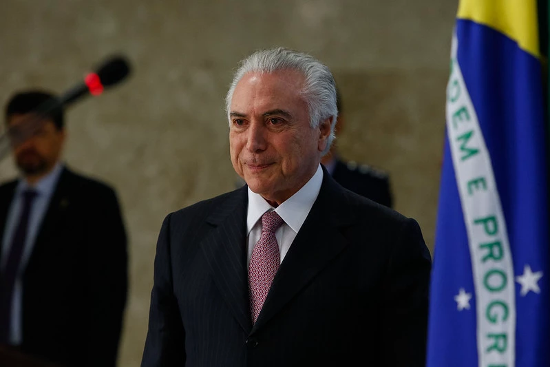 Ex-presidente Michel Temer Foto: PR/Alan Santos