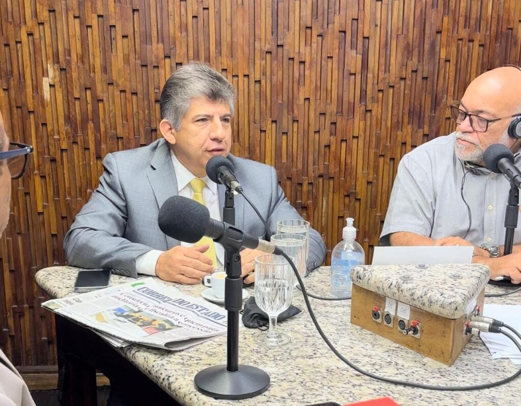 Lídio Lopes em entrevista ao Tribuna Livre - Foto: Divulgação