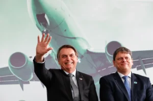 Jair Bolsonaro e Tarcísio de Freitas Foto: Alan Santos/PR
