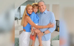 Ana Paula Siebert, Vicky Justus e Roberto Justus Foto: Instagram @anapaulasiebert