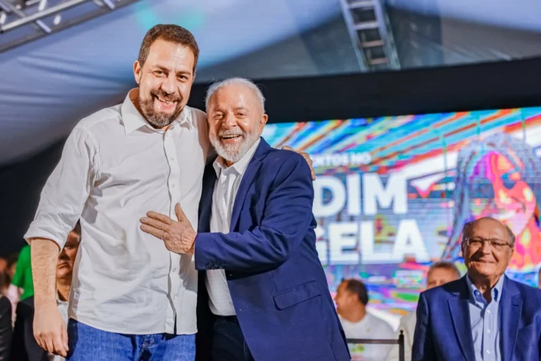 Boulos e Lula Foto: PR/Ricardo Stuckert