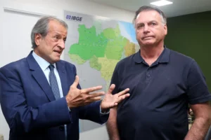Valdemar Costa Neto e Jair Bolsonaro Foto: Beto Barata/ PL