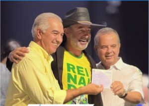 Reinaldo Azambuja, Juliano Ferro e Rogério Marinho - Foto: Redes Sociais