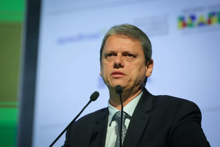 Tarcísio de Freitas Foto: Pablo Jacob/Gov SP