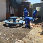 Presos do programa Mãos Amigas ajudam a reconstruir escolas atingidas por tornado no Paraná