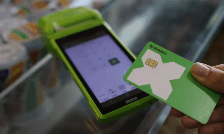 Cartão de vale-refeição (Imagem ilustrativa) Foto: Fernando Frazão/Agência Brasil