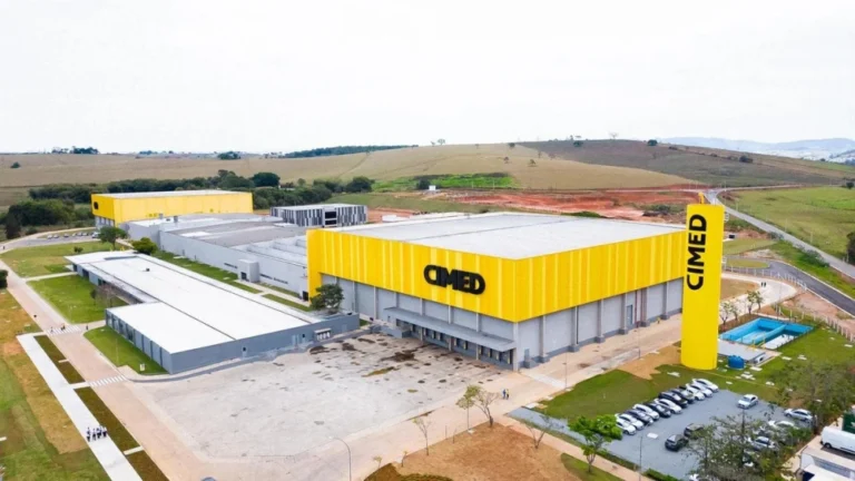 Cimed tem sede em São Paulo, mas as fábricas estão instaladas em Pouso Alegre, no Sul de Minas Gerais. - Foto: Divulgação CIMED