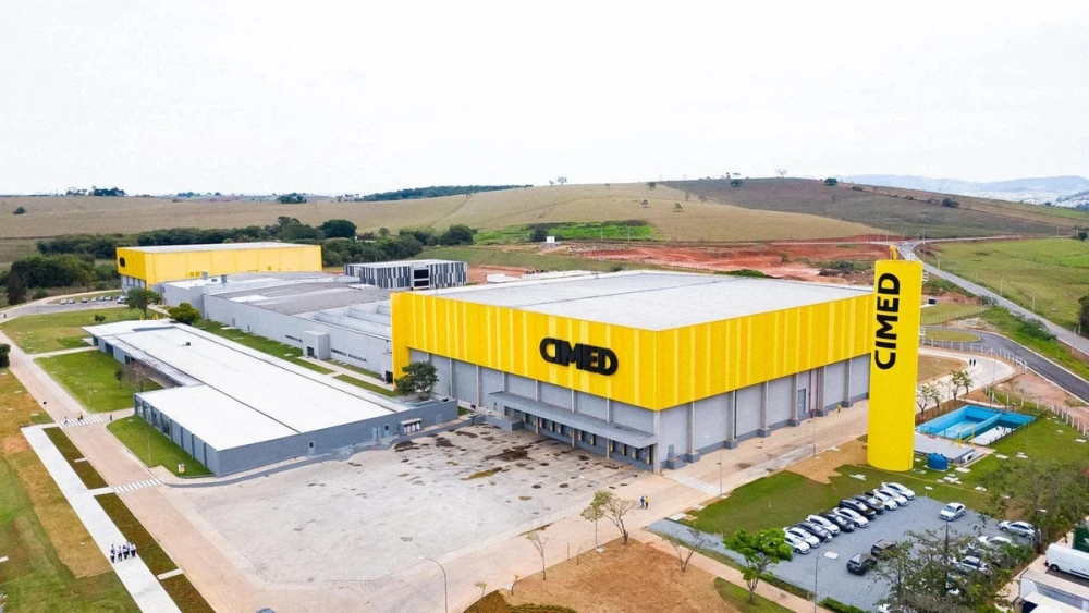 Cimed tem sede em São Paulo, mas as fábricas estão instaladas em Pouso Alegre, no Sul de Minas Gerais. - Foto: Divulgação CIMED