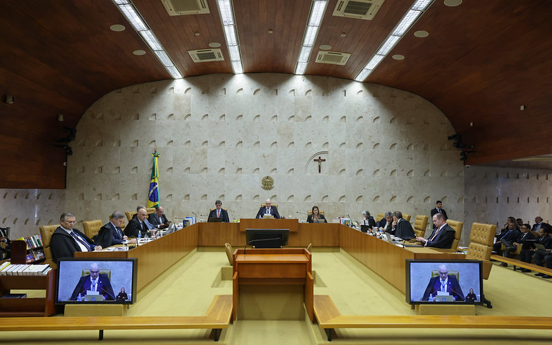 Sessão plenária do STF Foto: Rosinei Coutinho/STF
