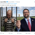 Conselheiro de Trump publica imagem de IA “prendendo” Alexandre de Moraes e volta a atacar Lula e o STF