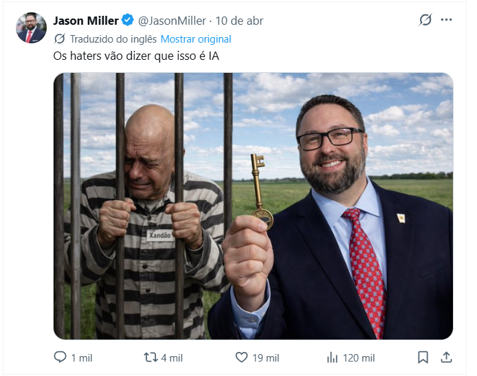 Foto: Print Redes Sociais