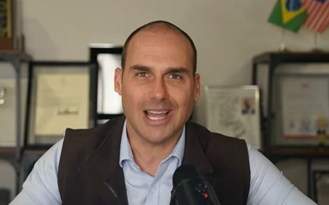 Eduardo Bolsonaro Foto: YouTube Conversa Timeline