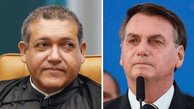 Nunes Marques e Jair Bolsonaro Fotos: Fellipe Sampaio/SCO/STF e Alan Santos/PR