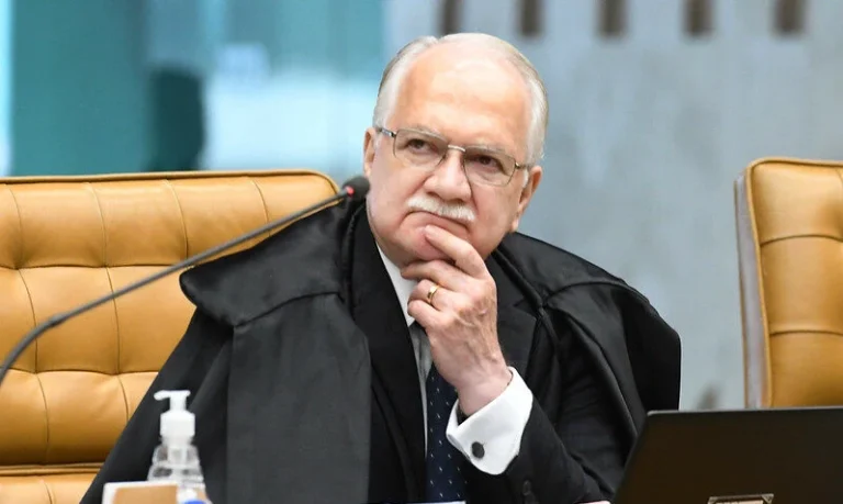 Ministro Edson Fachin, presidente do STF Foto: Carlos Moura/SCO/STF
