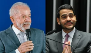 Presidente Luiz Inácio Lula da Silva e o advogado-geral da União, Jorge Messias Foto: Ricardo Stuckert / PR | Carlos Moura/Agência Senado