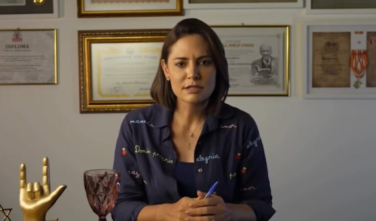 Michelle Bolsonaro Foto: Frame de vídeo / Instagram