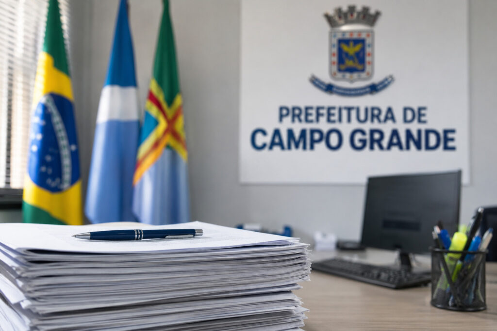 Prefeitura de Campo Grande - Foto: IA