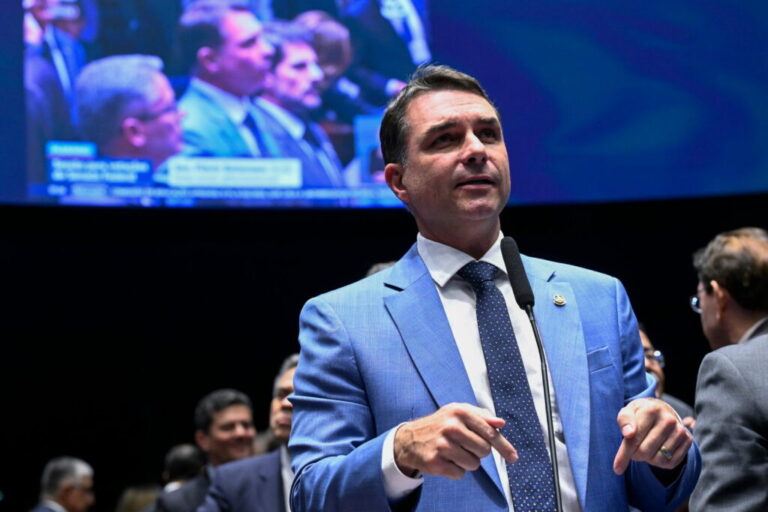 Flávio Bolsonaro Foto: Carlos Moura/Agência Senado