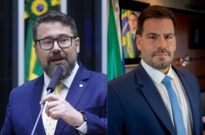 Marcos Pollon e Capitão Contar - Foto: Montagem Correio do Pantanal