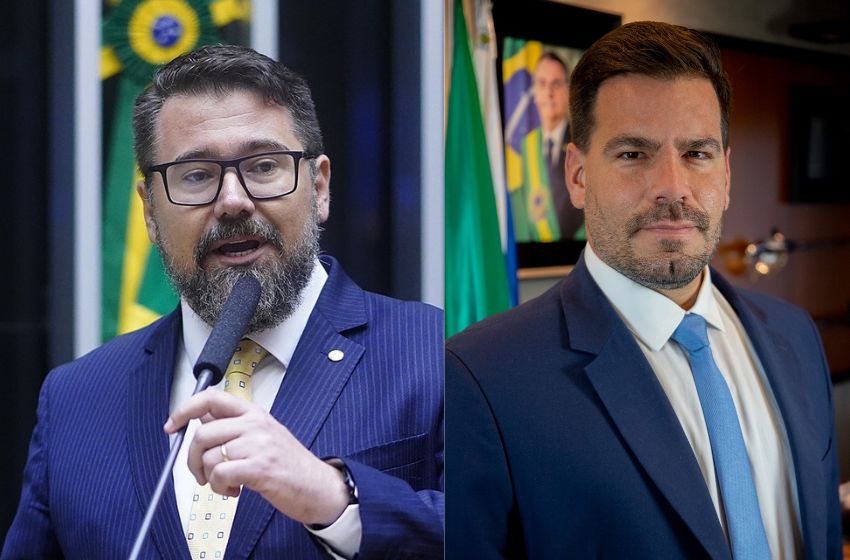 Marcos Pollon e Capitão Contar - Foto: Montagem Correio do Pantanal