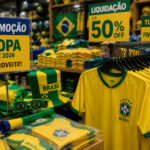 Lojistas de Campo Grande driblam prejuízo e definem destino de estoque da Copa após eliminação do Brasil
