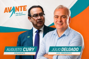 Augusto Cury e Julio Delgado - Foto: Montagem IA